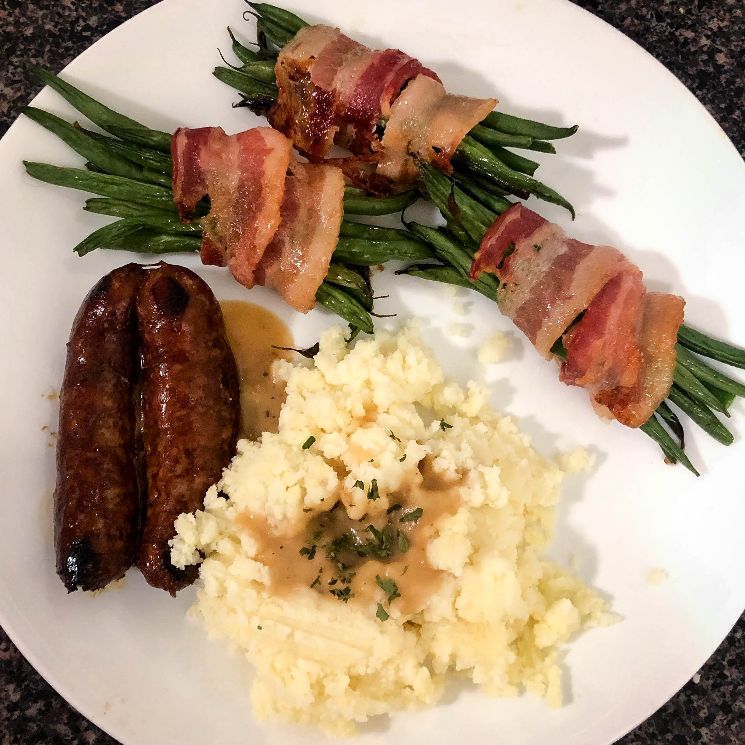 Bacon Wrapped Beans